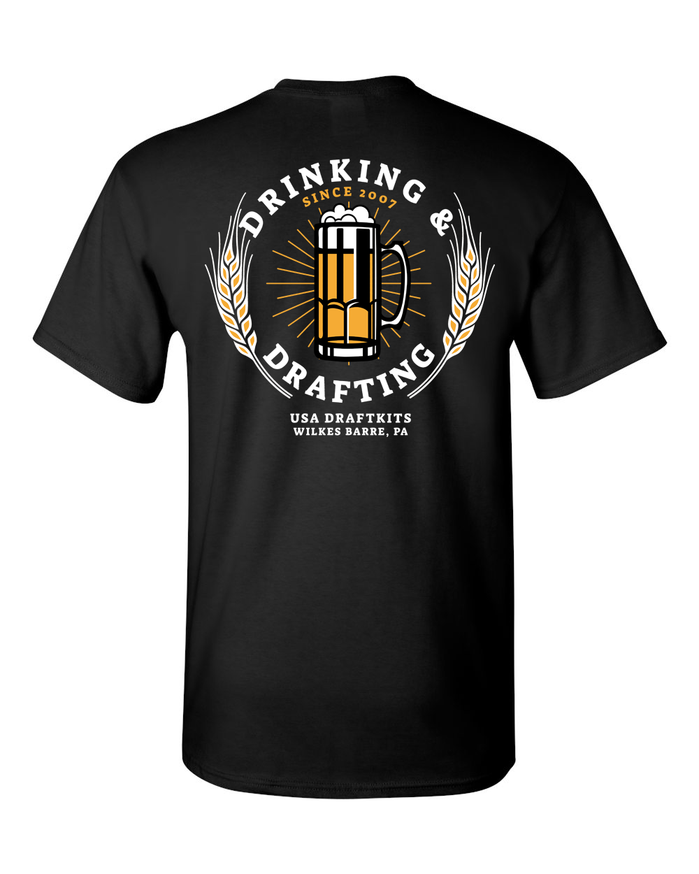 Drinking N Drafting s/s t shirt