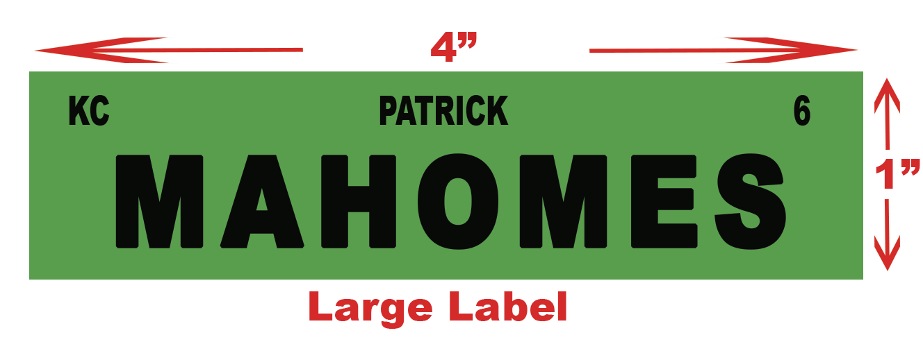 2024 LARGE  4"x 1" TRADITIONAL LABELS ONLY