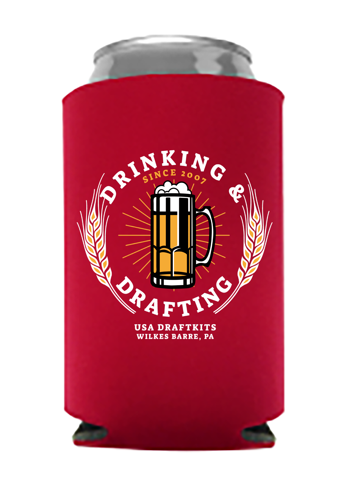 DRINKING N DRAFTING KOOZIES (4PACK)