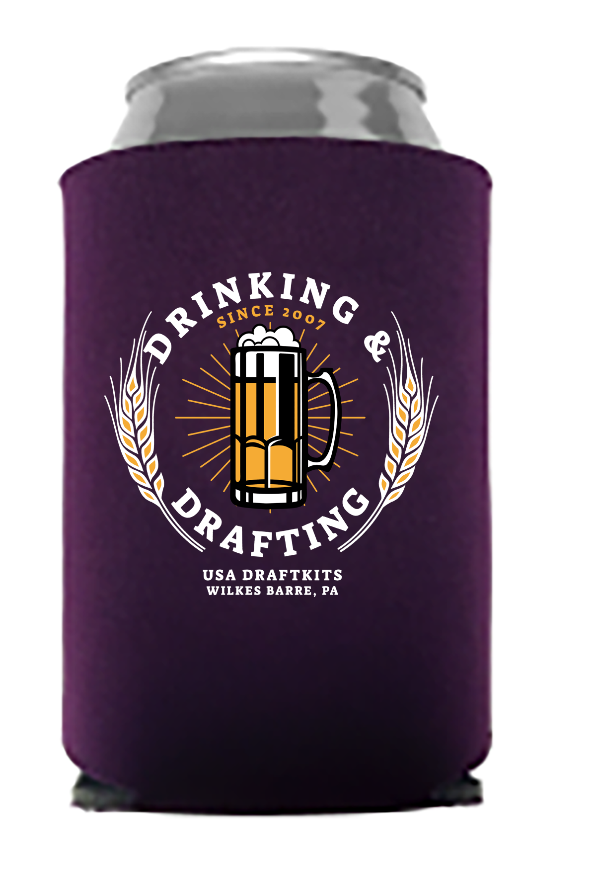 DRINKING N DRAFTING KOOZIES (4PACK)