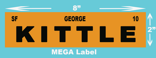 2023 MEGA - TRADITIONAL   8 x 2 inch - LABELS ONLY